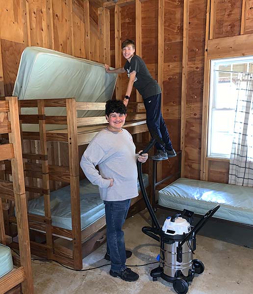 Camp Haluwasa Clean Up Day Event