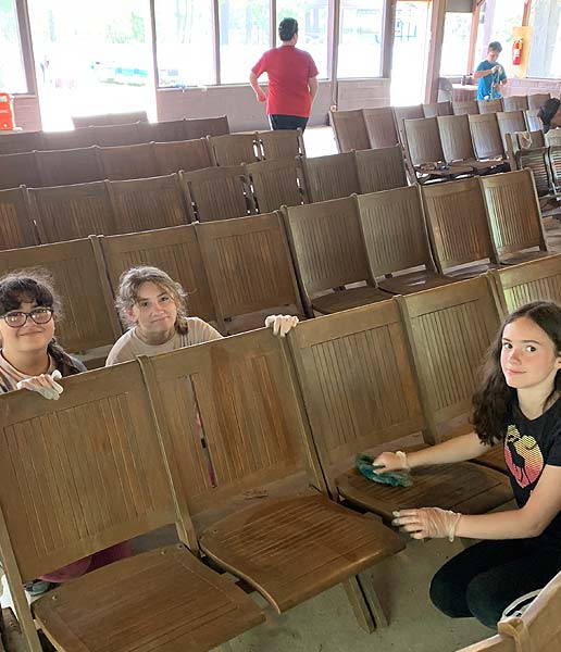 Camp Haluwasa Clean Up Day Event