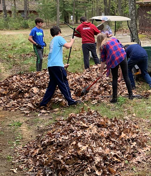 Camp Haluwasa Clean Up Day Event