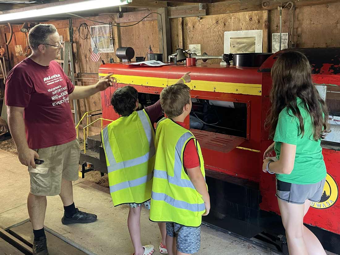 Camp Haluwasa Railroad Jr. Train Crew Add On Program