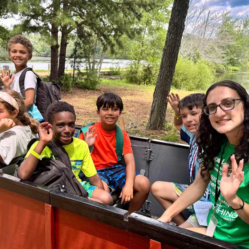Railroad Tours at Camp Haluwasa Event