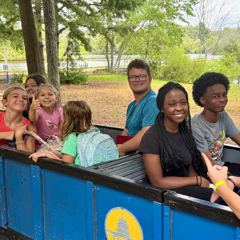 Camp Haluwasa Railroad Tours Event